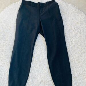 ATHLETA Charcoal Gray Jogger Pants Size 12 Stretch Travel Athletic